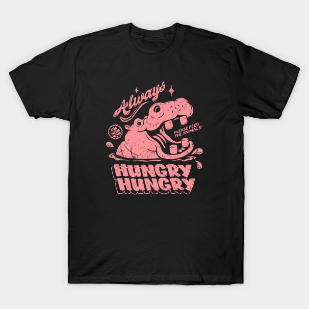 Hippo is Hungry! T-Shirt by Marianne Martin